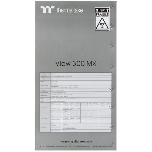 Купить Корпус Thermaltake View 300 MX  5074211. Характеристики, отзывы и цены в Донецке