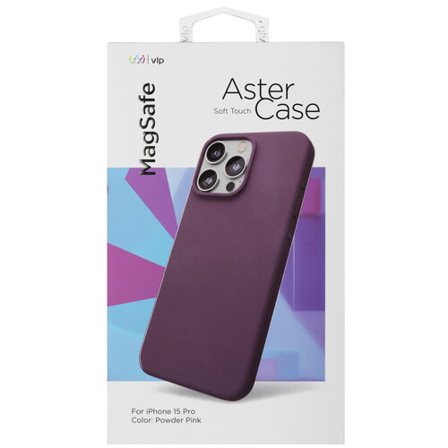 Купить Накладка  VLP Aster Case для Apple iPhone 15 Pro фиолетовый  5460431. Характеристики, отзывы и цены в Донецке