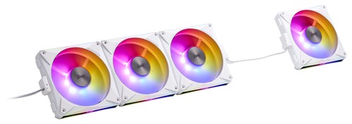 Купить Комплект вентиляторов ADATA XPG HURRICANE MAG 120 ARGB [HURRICANEMAG120ARGBPWM4C-WHCWW] белый  5610684. Характеристики, отзывы и цены в Донецке