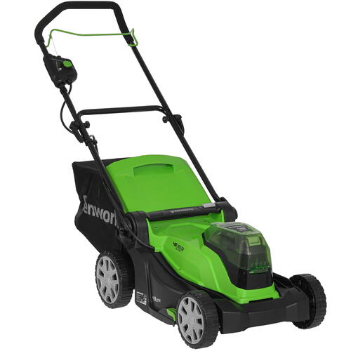 Купить Газонокосилка аккумуляторная GreenWorks G24X2LM41K2x 24V  9969004. Характеристики, отзывы и цены в Донецке