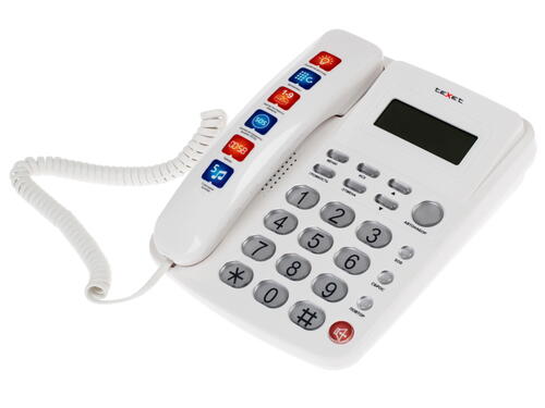 Купить Телефон проводной TeXet ТХ-250  1085000. Характеристики, отзывы и цены в Донецке