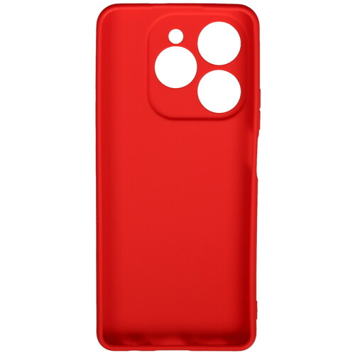 Купить Накладка  DF для Tecno SPARK 20 Pro красный  5472266. Характеристики, отзывы и цены в Донецке