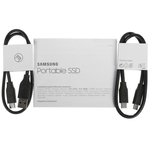 Купить 2000 ГБ Внешний SSD Samsung T7 [MU-PC2T0T/WW]  5046406. Характеристики, отзывы и цены в Донецке