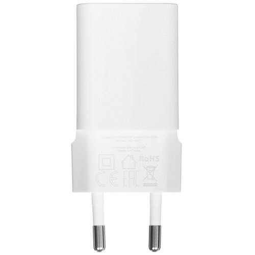 Купить Сетевое зарядное устройство COMMO Compact Charger 2.0 Dual белый  5470705. Характеристики, отзывы и цены в Донецке