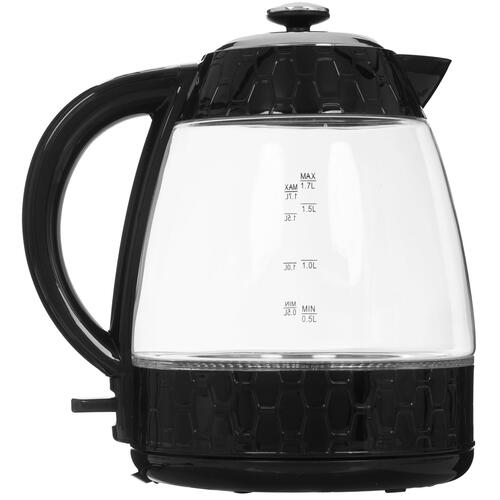 Купить Электрочайник BRAYER 1047BR черный  9905840. Характеристики, отзывы и цены в Донецке