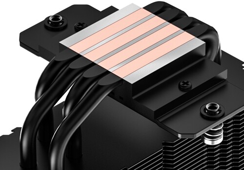 Купить Кулер для процессора ID-COOLING FROZN A410 GLD  черный  5619609. Характеристики, отзывы и цены в Донецке