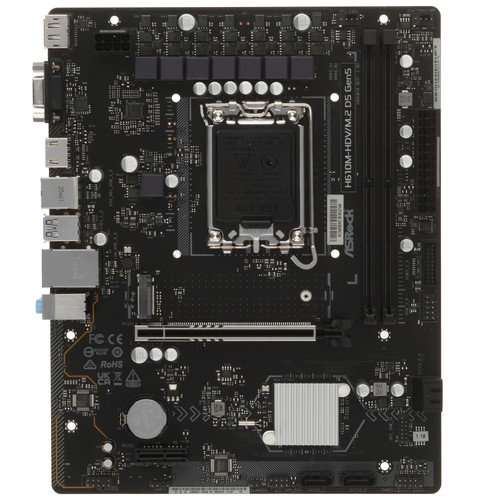 Купить Материнская плата ASRock H610M-HDV/M.2 D5 Gen5  5922677. Характеристики, отзывы и цены в Донецке