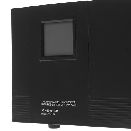Купить Стабилизатор напряжения Ресанта АСН-5000/1-ЭМ  7900720. Характеристики, отзывы и цены в Донецке