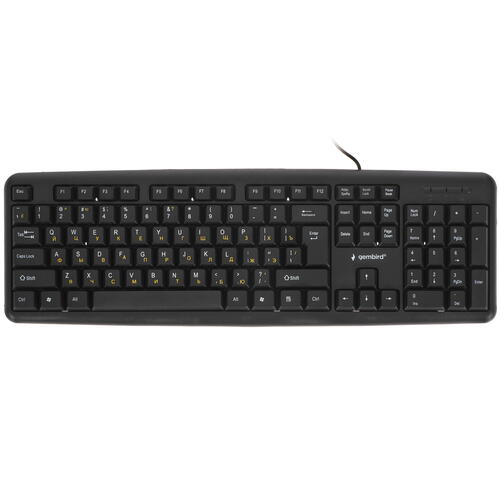 Купить Клавиатура проводная Gembird KB-8320UXL-BL  5020172. Характеристики, отзывы и цены в Донецке