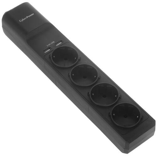 Купить Сетевой фильтр CyberPower P0420SUC0-DE черный  5024469. Характеристики, отзывы и цены в Донецке