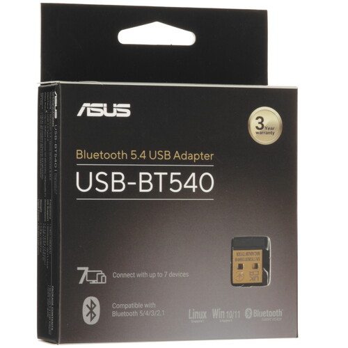 Купить Bluetooth адаптер ASUS USB-BT540  5634775. Характеристики, отзывы и цены в Донецке