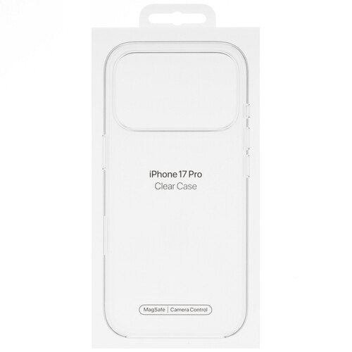 Купить Накладка  Apple Clear Case для Apple iPhone 17 Pro прозрачный  5641869. Характеристики, отзывы и цены в Донецке