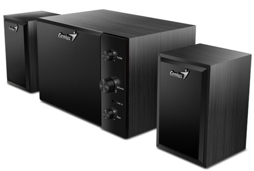 Купить Колонки Genius SW-2.1 350 черный  9140311. Характеристики, отзывы и цены в Донецке