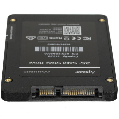 Купить 512 ГБ 2.5" SATA накопитель Apacer AS350 PANTHER [AP512GAS350-1]  5457056. Характеристики, отзывы и цены в Донецке