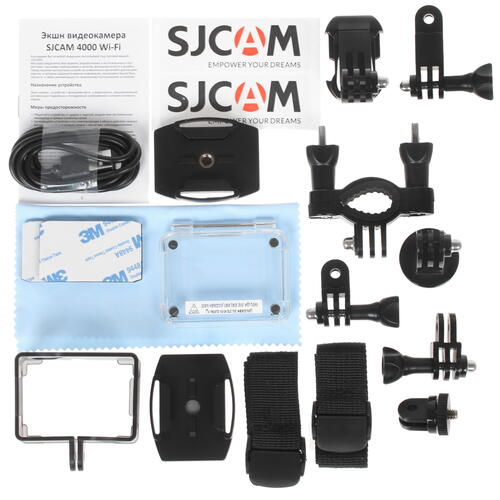 Купить Экшн-камера SJCAM SJ4000 черный  1029450. Характеристики, отзывы и цены в Донецке