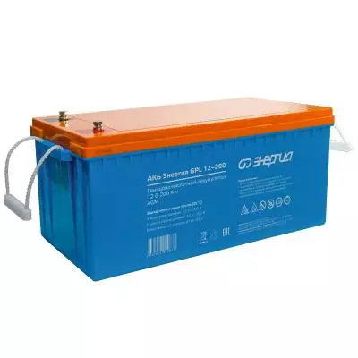 Купить Аккумуляторная батарея для ИБП Энергия GPL 12-200  9133966. Характеристики, отзывы и цены в Донецке