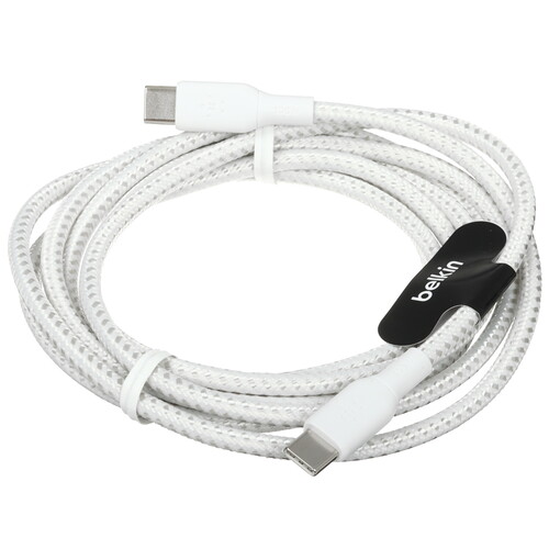 Купить Кабель круглый Belkin USB Type-C - USB Type-C белый 2 м  5605603. Характеристики, отзывы и цены в Донецке