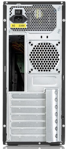 Купить Корпус Foxline FL-301 [FL-301-FZ450R-U32] черный  5015952. Характеристики, отзывы и цены в Донецке