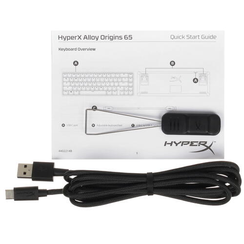 Купить Клавиатура  проводная HyperX Alloy Origins 65  5406770. Характеристики, отзывы и цены в Донецке