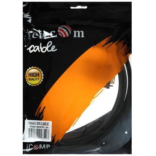 Купить Кабель  Telecom DVI-D - DVI-D, 1.8 м  9167395. Характеристики, отзывы и цены в Донецке