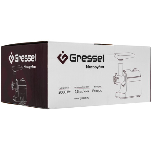 Купить Мясорубка электрическая Gressel GMG-1704 бежевый  9265876. Характеристики, отзывы и цены в Донецке