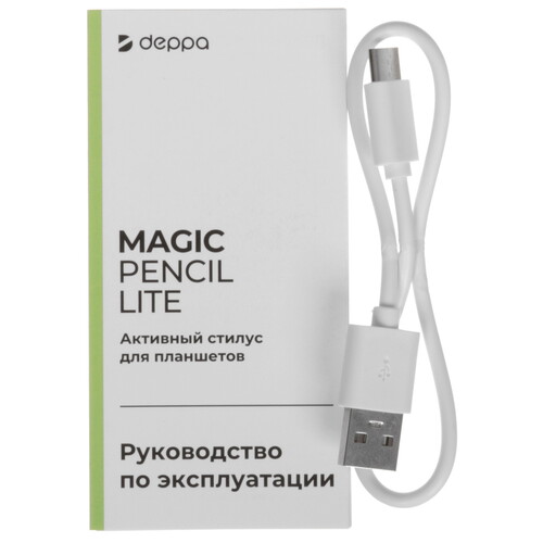 Купить Стилус Deppa Magic Pencil Lite универсальный белый  9266900. Характеристики, отзывы и цены в Донецке