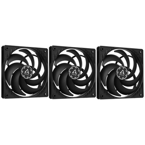 Купить Комплект вентиляторов Arctic Cooling P12 SLIM PWM PST [ACFAN00275A] черный  5416798. Характеристики, отзывы и цены в Донецке