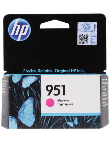 Купить Картридж HP 951 (CN051AE) пурпурный  1022580. Характеристики, отзывы и цены в Донецке