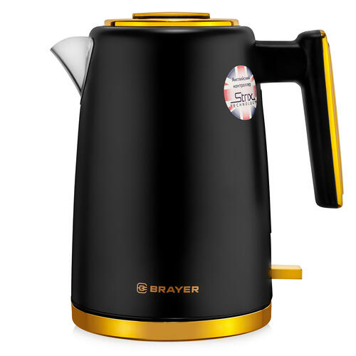 Купить Электрочайник BRAYER BR1017 черный  5334744. Характеристики, отзывы и цены в Донецке