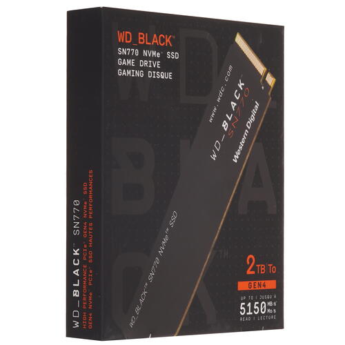 Купить 2000 ГБ M.2 NVMe накопитель WD Black SN770 [WDS200T3X0E]  5073041. Характеристики, отзывы и цены в Донецке