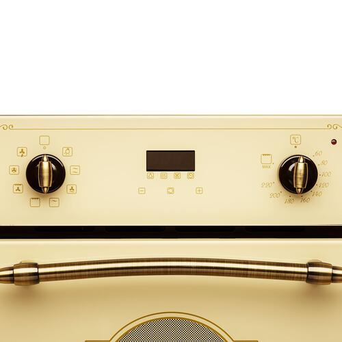 Купить Электрический духовой шкаф KRONA TENERO 45 IV бежевый  8161379. Характеристики, отзывы и цены в Донецке