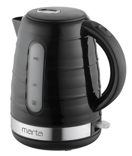 Купить Электрочайник MARTA MT-4633 черный  9058576. Характеристики, отзывы и цены в Донецке