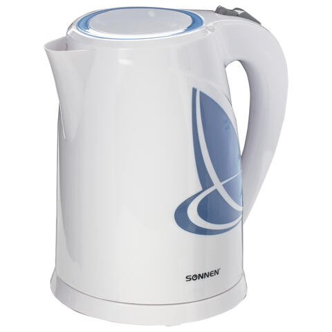 Купить Электрочайник SONNEN KT-1767 белый  8116160. Характеристики, отзывы и цены в Донецке