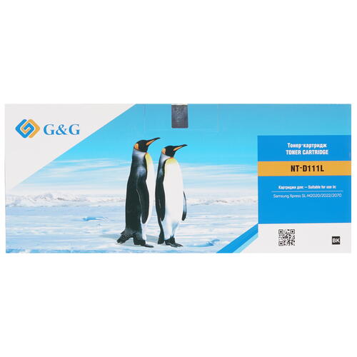 Купить Картридж лазерный G&G NT-D111L черный  1396626. Характеристики, отзывы и цены в Донецке