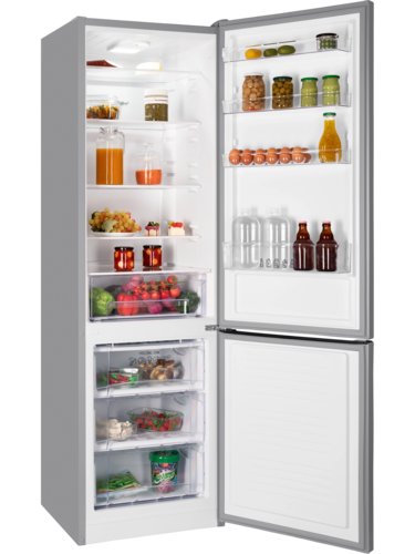 Купить Холодильник с морозильником   NORD NRB 134 S серебристый  9291896. Характеристики, отзывы и цены в Донецке