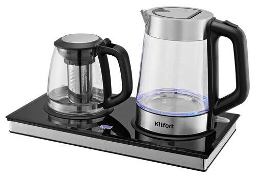 Купить Чайный набор Kitfort КТ-6776 серый  9290314. Характеристики, отзывы и цены в Донецке