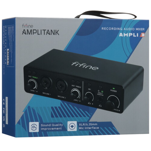 Купить Внешняя звуковая карта Fifine Ampli3  5478553. Характеристики, отзывы и цены в Донецке