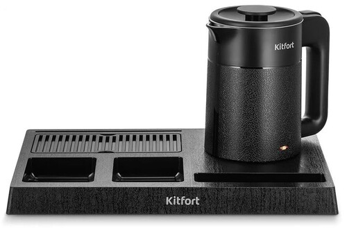 Купить Чайный набор Kitfort КТ-6690 черный  9290312. Характеристики, отзывы и цены в Донецке