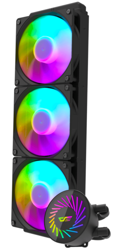 Купить Система охлаждения DarkFlash Radiant DCS 360 черная  5482463. Характеристики, отзывы и цены в Донецке