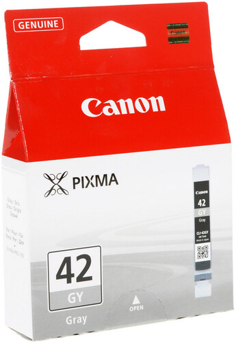 Купить Картридж Canon CLI-42GY серый  0196835. Характеристики, отзывы и цены в Донецке