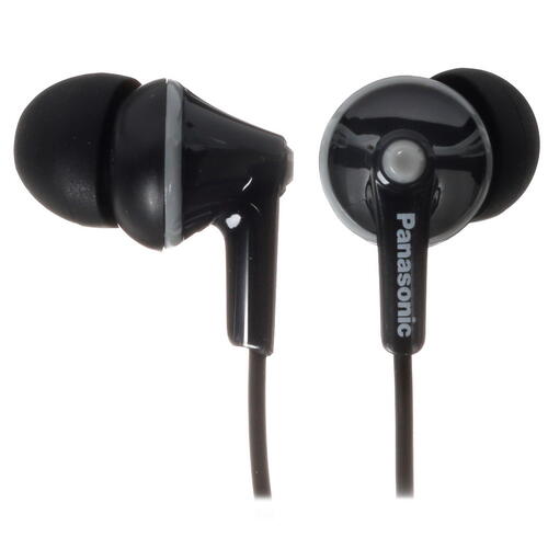 Купить Проводные наушники Panasonic RP-HJE125E-K черный  0169241. Характеристики, отзывы и цены в Донецке