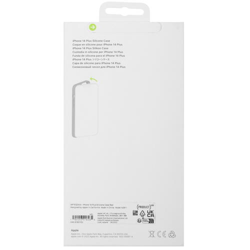 Купить Накладка  Apple Silicone Case with MagSafe для Apple iPhone 14 Plus красный  5084119. Характеристики, отзывы и цены в Донецке