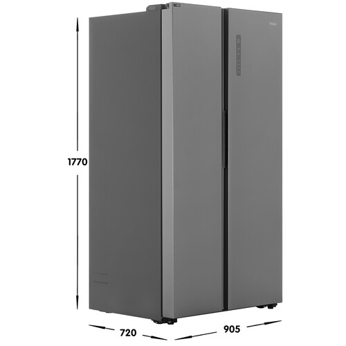 Купить Холодильник Side by Side   Haier HRF-600DM7ERU серебристый  9291506. Характеристики, отзывы и цены в Донецке