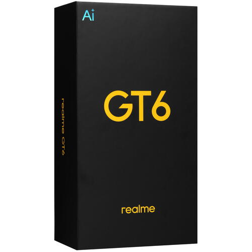Купить 6.78" Смартфон realme GT 6 256 ГБ серебристый  5462960. Характеристики, отзывы и цены в Донецке