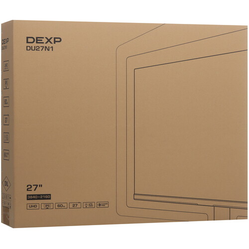 Купить 27" Монитор DEXP DU27N1 черный  9098883. Характеристики, отзывы и цены в Донецке