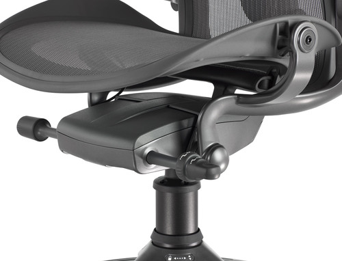 Купить Компьютерное кресло Herman Miller Aeron C Large черный  9338838. Характеристики, отзывы и цены в Донецке