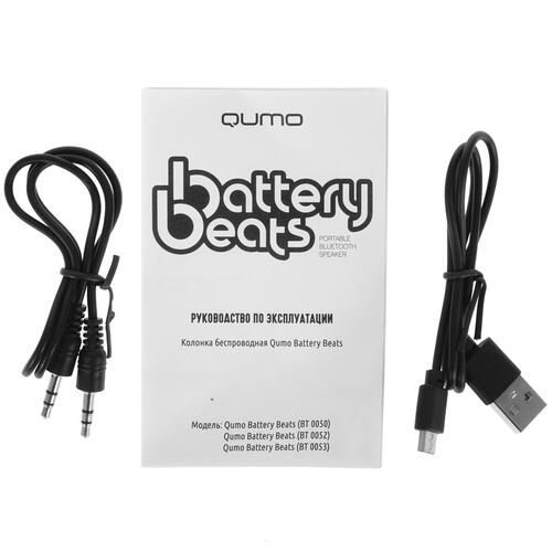 Купить Портативная колонка QUMO BatteryBeats ВТ 0052, красный  4833601. Характеристики, отзывы и цены в Донецке
