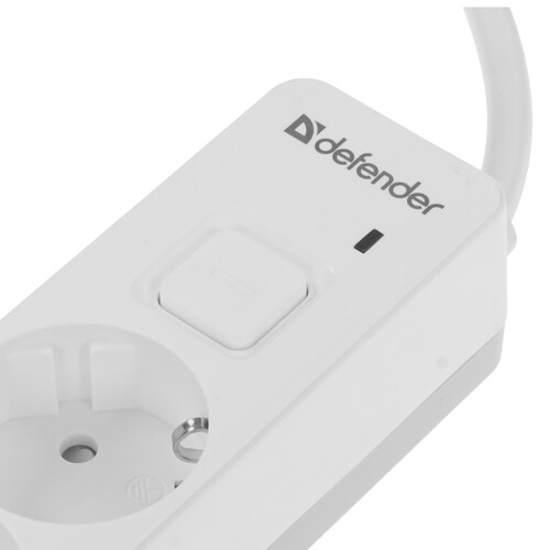 Купить Сетевой фильтр Defender DFS 145 белый  9232772. Характеристики, отзывы и цены в Донецке