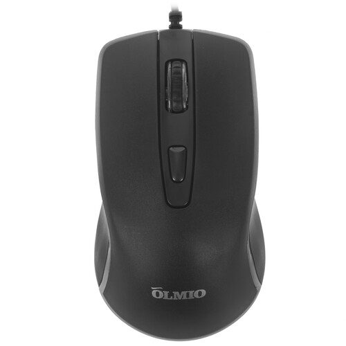 Купить Мышь проводная Olmio CM-12 [043973] черный  5024838. Характеристики, отзывы и цены в Донецке