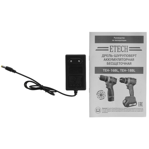 Купить Дрель-шуруповерт ETECH TEH-16BL  9296375. Характеристики, отзывы и цены в Донецке